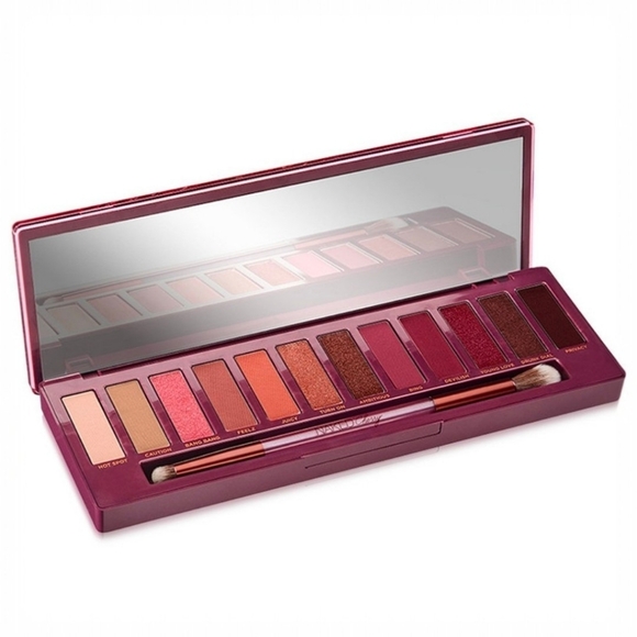 Urban Decay Naked Cherry Palette Discontinued Berry Tone Shimmers And Mattes - Picture 14 of 16